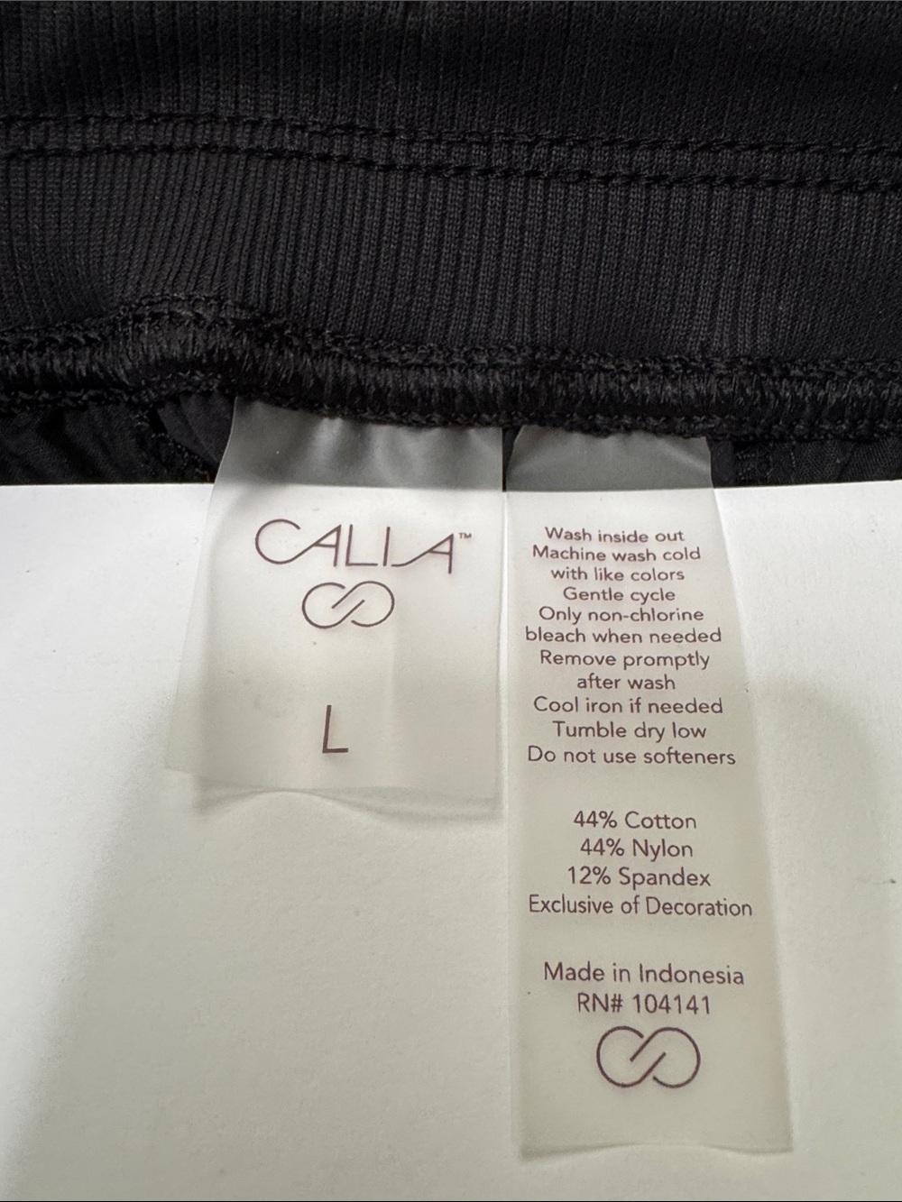 CALIA by Carrie Underwood Black Women's Jogger Pants - Picture 2 of 7